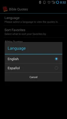 Bible Quotes android App screenshot 0