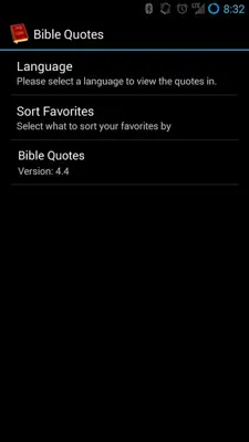 Bible Quotes android App screenshot 1